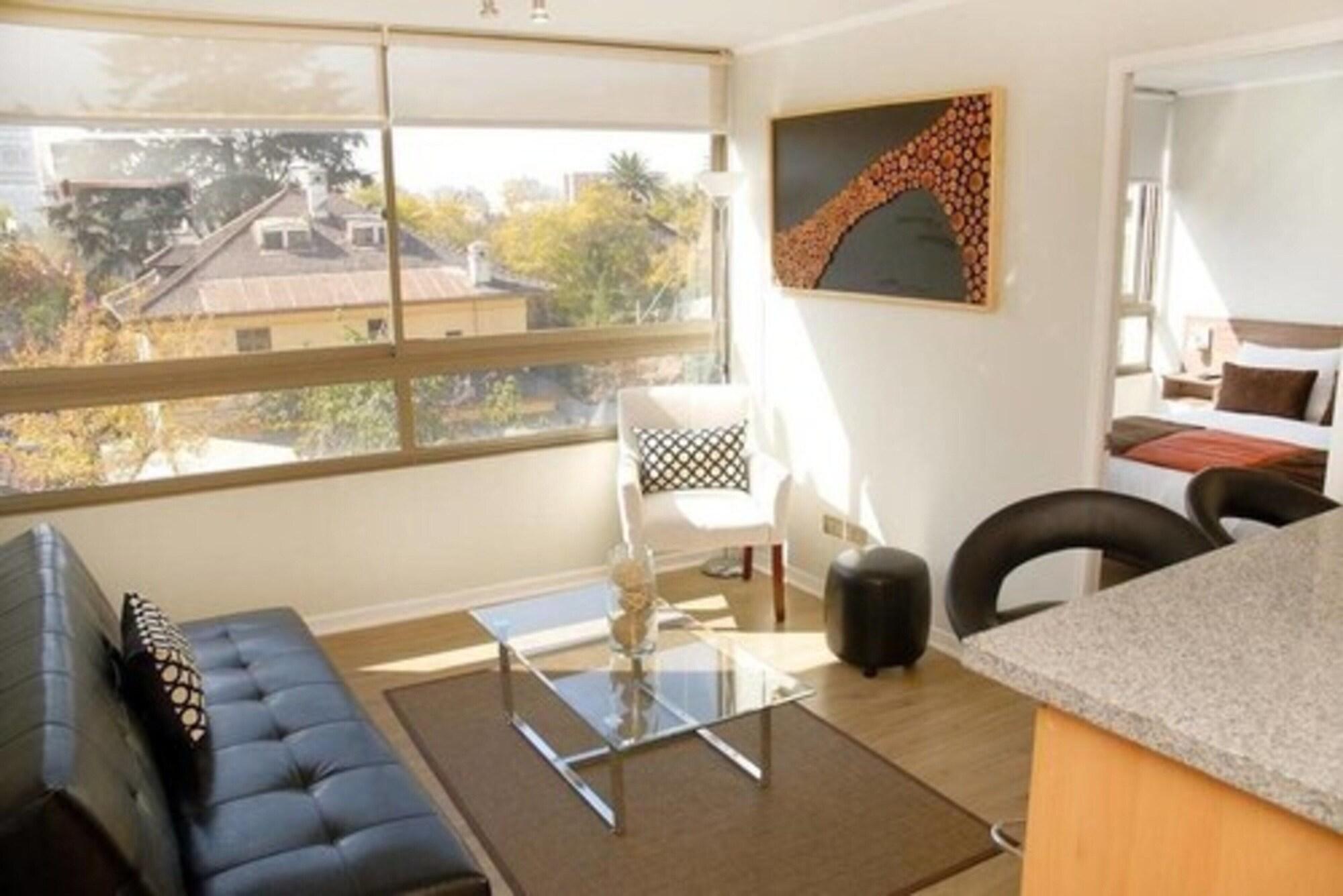 Apart Hotel Providencia サンティアゴ エクステリア 写真