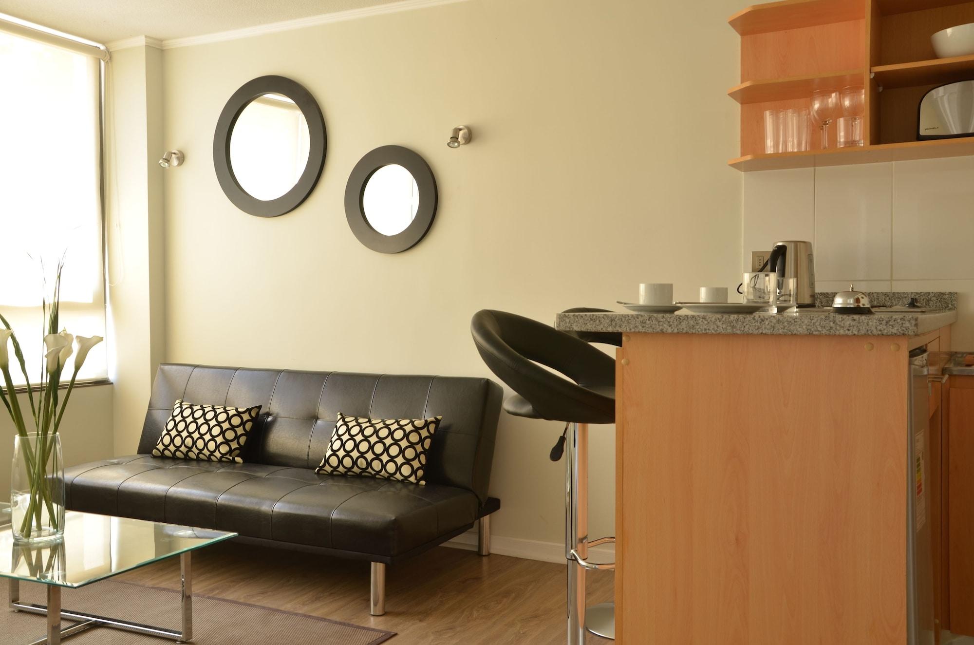 Apart Hotel Providencia サンティアゴ エクステリア 写真