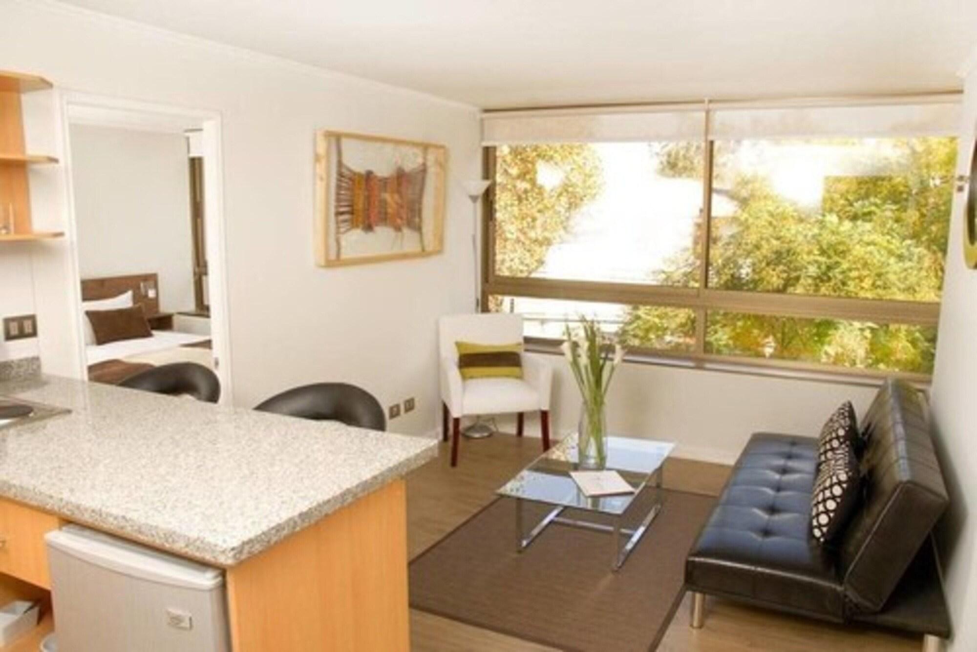 Apart Hotel Providencia サンティアゴ エクステリア 写真