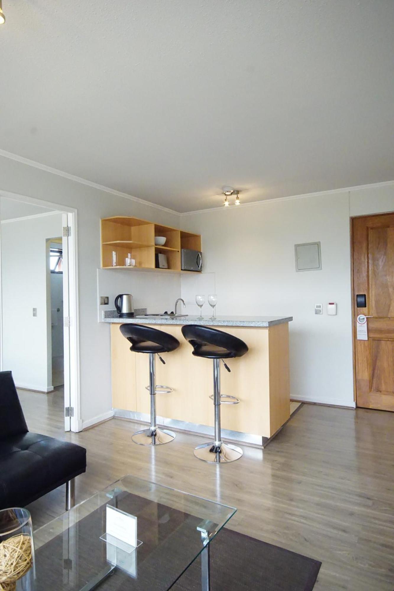 Apart Hotel Providencia サンティアゴ エクステリア 写真